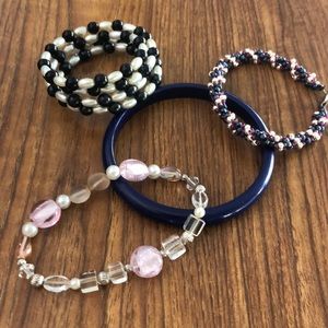 FOUR CUTE BRACELETS!!!